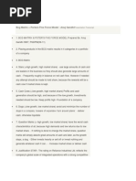 BCG Matrix + Porters Five Force Model - Anuj Gandhi: Presentation Transcript