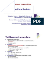 Vieilissement Musculaire