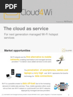 Cloud4Wi - Solution Brief