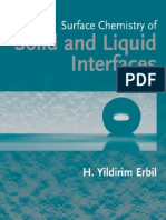 Surface Chemistry of Solid and Liquid Interfaces