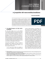 Riccardo Guastini - A Propósito Del Neoconstitucionalismo