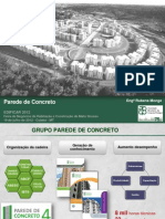 Parede de Concreto Slides