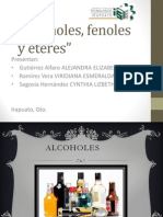 Alcholes Fenoles y Éteres