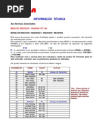 Boletin Tecnico RCA Parametros Modo Service Chassis CTC184