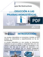 Pruebas Hidrostaticas