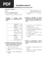 Examen Bimestral Mayo (Anual)