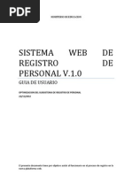 Sistema Web Control Personal