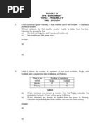 MODULE 14 - Probability