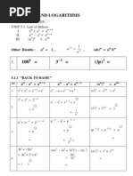 Modul 5 Indices & Logarithms