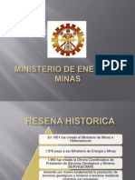 Diapositivas Ministerio de Energia y Minas