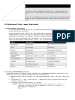 Coding Standards: UI/Business/Data Layer Standards