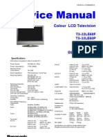 Panasonic TX 26le60 Service Manual