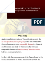 Financial Statement Analysis