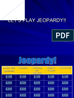 Jeopardy Review