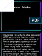 Soal Teleskop