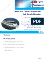 Modelling Ship Energy Processes With Multi-Domain Simulation