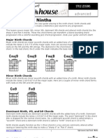 Jazz Chords Ninths