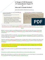 Track Changes of Doctrine and Covenants Section 5