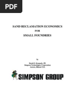 Simpson Sand Reclamation Economics For Small Foundries