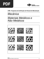 SENAI Materiais Metalicos e Nao Metalicos