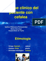 Enfoque Clínico Del Paciente Con Cefalea