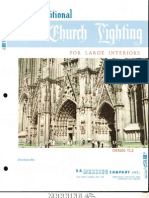 Manning Traditional Church Lighting Large Interiors Catalog TL2 1-90