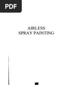 Airless Spray Painting