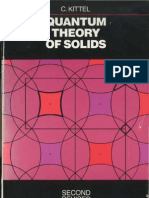 Quantum Theory of Solids - Charles Kittel