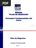 Clase 1 A 7 - Plan de Negocios