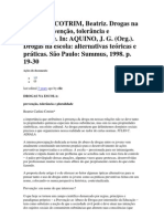 Carlini-Cotrim, Beatriz - Drogas Na Escola.. Prevenção, Tolerância e Pluralidade