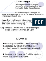 Memory Presentation Universal