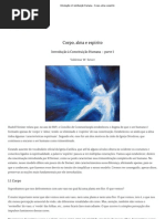 Introdução À Constituição Humana - Corpo, Alma e Espírito