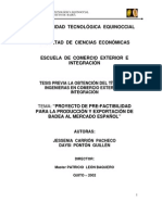 Plan de Negocios de Granadilla PDF