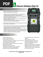 Ficha Tecnica Altair 5X MSA