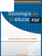 Sociologia de La Educacion (ALIAT UNIVERSIDADES)