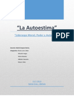 Informe Final La Autoestima