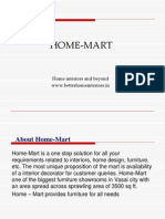 Business Plan - Home Mart