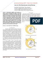 Analysis of Pressure For 3lobe Hydrodynamic Journal Bearing