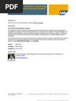 Quick Guide - EDIIDoc Interfacing To SAP ECC From External System