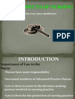 Laws in Nursing