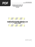 Especificacionesespeciales Covial 2008