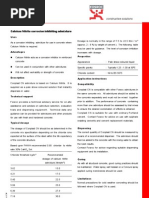 Conplast CN: Calcium Nitrite Corrosion Inhibiting Admixture