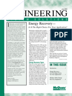 Engineering: Energy Recovery