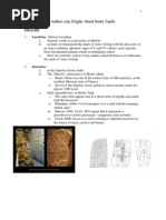 Anthro 1165 Digging The Glyphs Final Study Guide