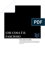 Gentile - Che Cosa È Il Fascismo