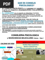 Consejeria en Psicologia