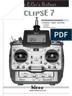 Hitec Eclipse 7 Transmitter Manual