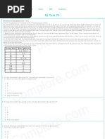 CAT 2009 DI Test 73