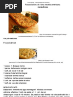 Focaccia Bread - Uma Receita Americana Maravilhosa PDF