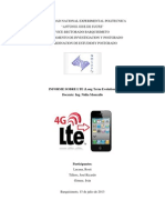 Informe Sobre Lte (Long Term Evolution)